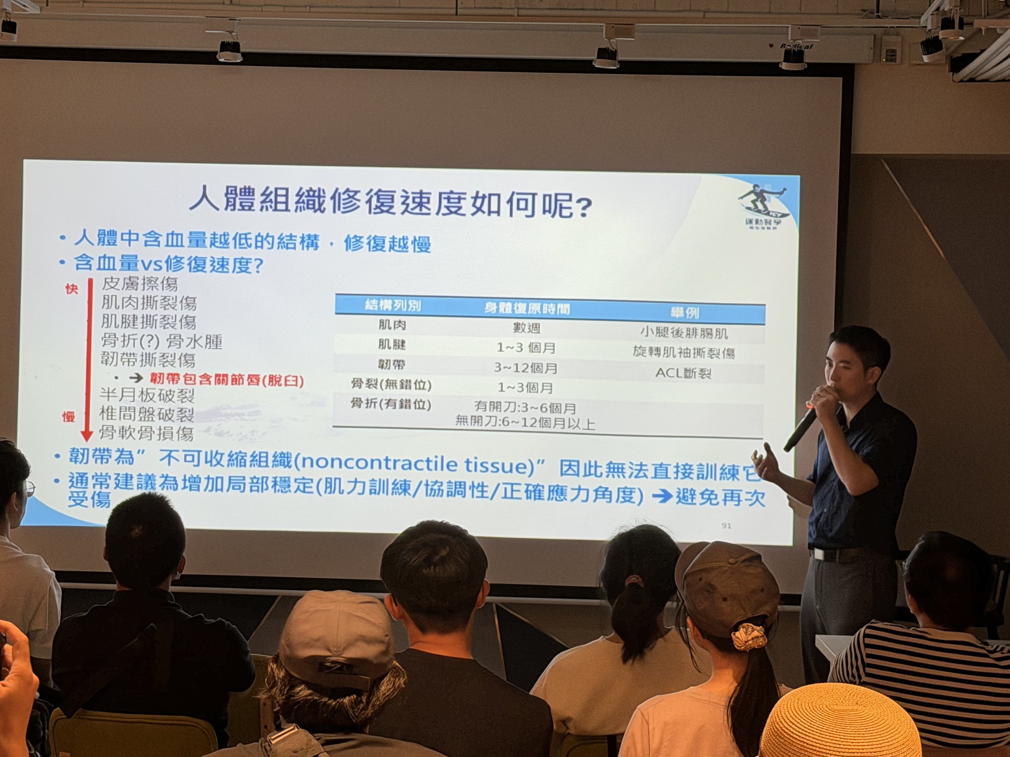 Ski safety lecture
